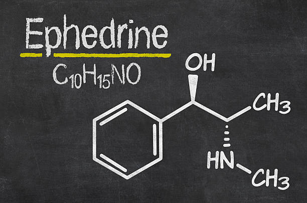 istock Blackboard with the chemical formula of Ephedrine 500807796