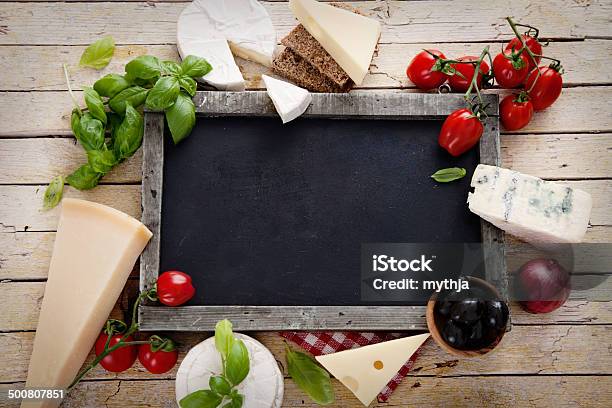 Italian Cooking Stock Photo - Download Image Now - Backgrounds, Basil, Bread