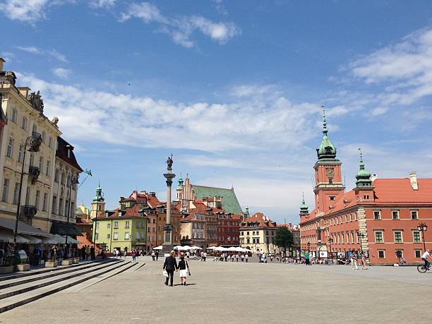 istock Old Town in Warsaw, Poland 500808001