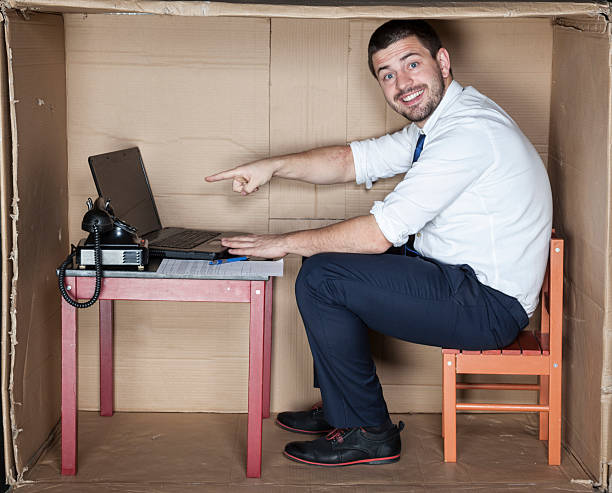 istock happy businessman in his corporate office 500808122