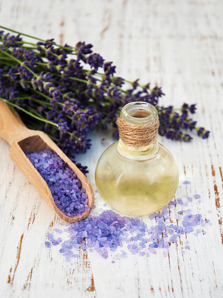 istock Lavender, sea salt and oil 500812324