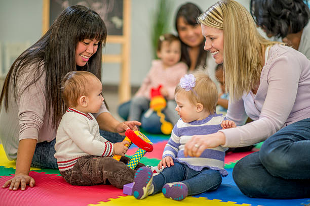 istock Group of Toddlers Playing with Toys 500813440