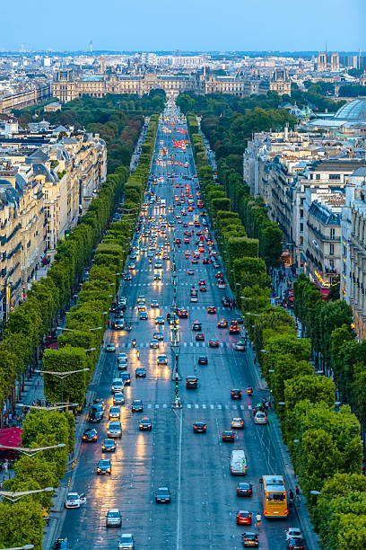 istock Champs-Elysees and Concorde Place 500830299