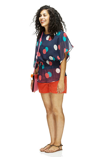 istock Cheerful woman looking away 500830907