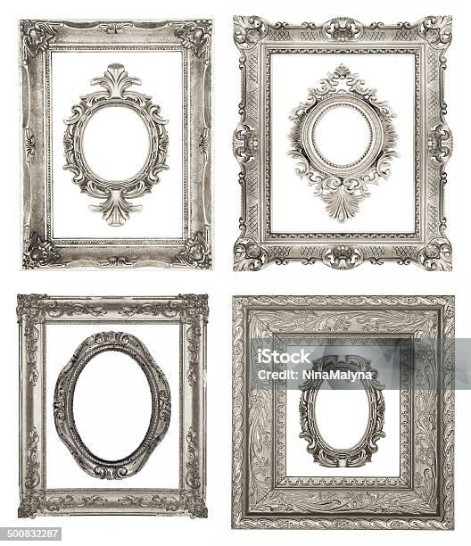 Foto de Silver Quadros e mais fotos de stock de Antigo - Antigo, Antiguidade, Artigo de decoração