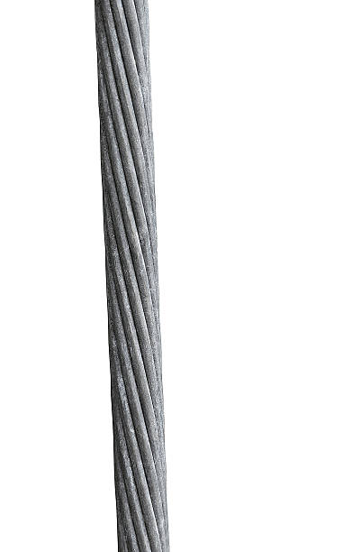 istock steel wire rope cable,steel cable isolated on white background 500832648