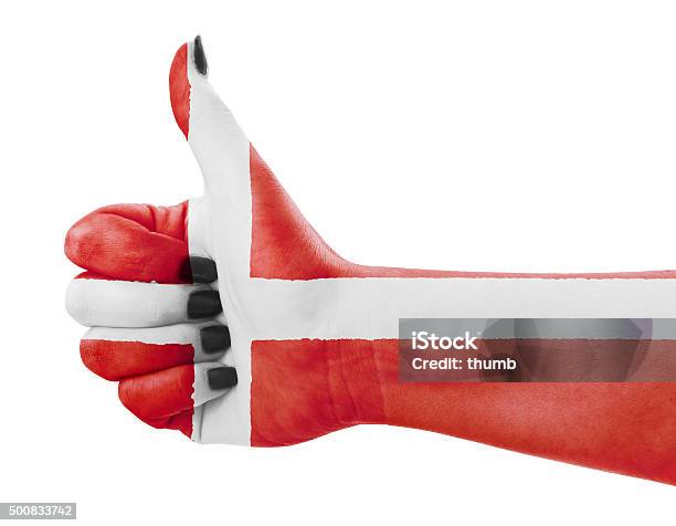 Foto de Bandeira Da Dinamarca À Mão e mais fotos de stock de 2015 - 2015, Acordo, Amor