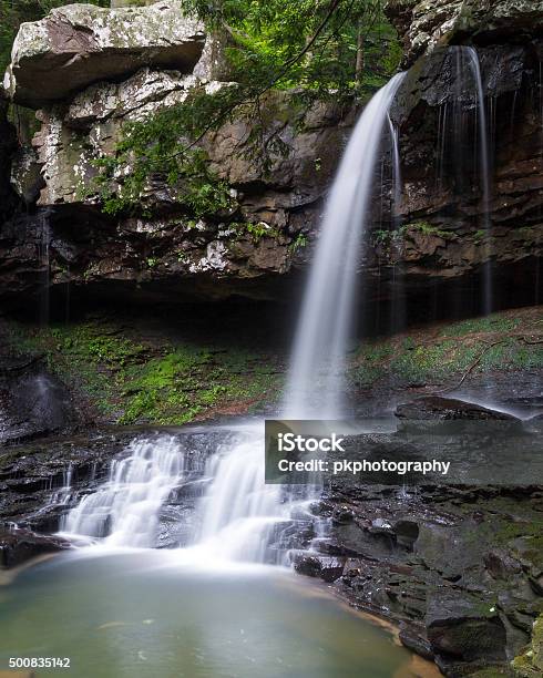 Falls At Cloudland Canyon State Park In Georgia Stock Photo - Download Image Now - Georgia - US State, Mountain, North