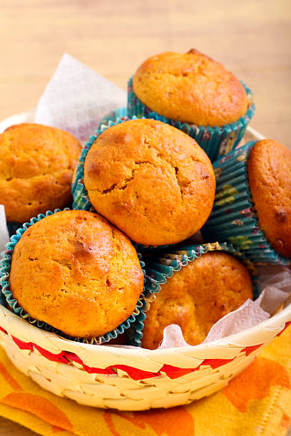 istock Pumpkin and pecan muffins 500838294