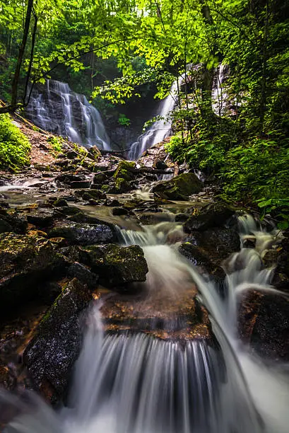 Photo of Soco Falls in Cherokee, N.C.