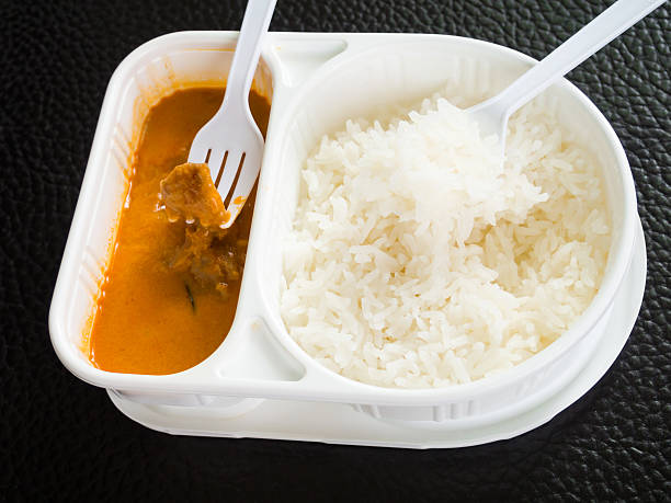 istock Rice and curry in the meal box set 500847315