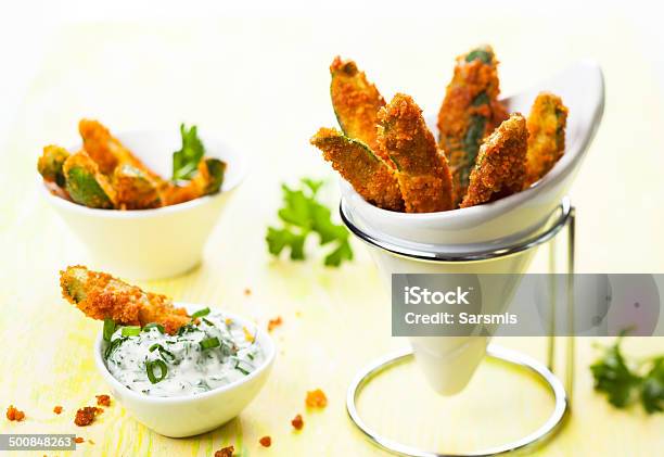 Zucchini Fries Stock Photo - Download Image Now - Zucchini, French Fries, Fried