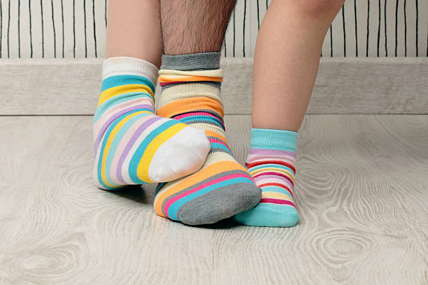 istock family in socks 500848433