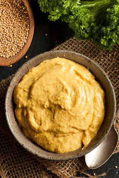 istock Homemade Spicy Mustard Sauce 500850627