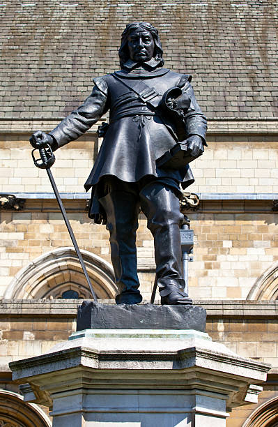 istock Oliver Cromwell Statue in London 500868449
