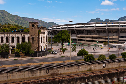 Maracana stadium in Rio de Janeiro, Brazil.