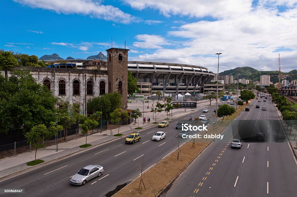 Maracana Stadium Maracana stadium in Rio de Janeiro, Brazil. Maracanã Stadium Stock Photo