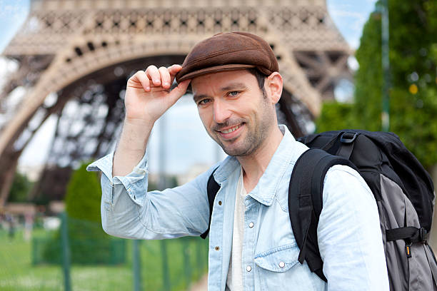 istock Young attractive traveler in Paris 500869239