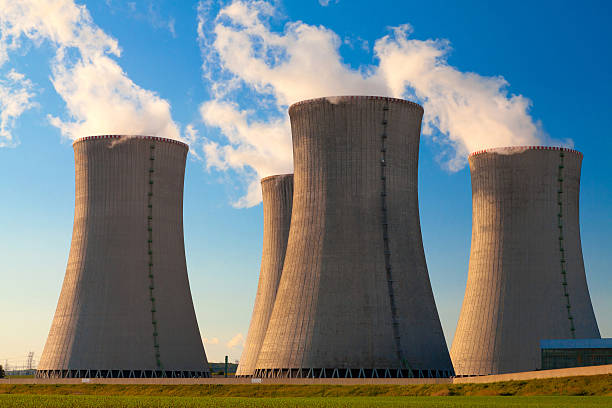 istock Nuclear power plant in Czech Republic Europe 500871240