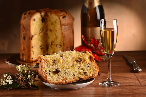 istock the classic Italian panettone 500872226