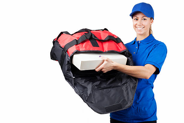 istock Pizza Delivery Girl 500872454