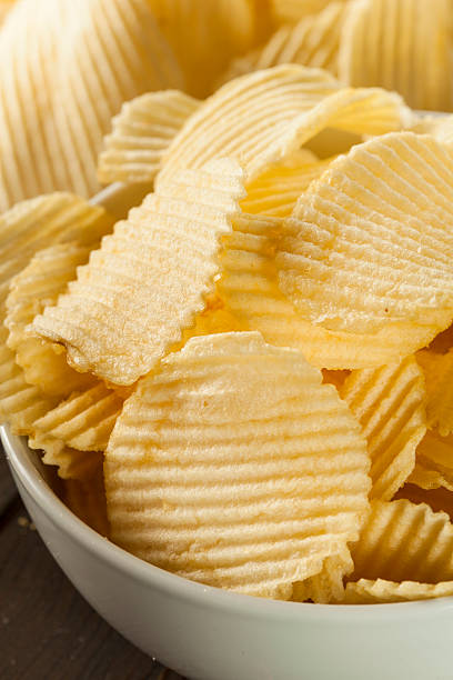 istock Unhealthy Crinkle Cut Potato Chips 500873295