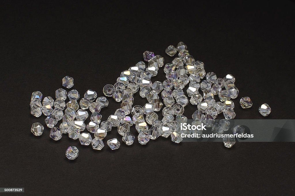 forbundet leje Bidrag Swarovski Crystal Beads Isolated Stock Photo - Download Image Now - Stone -  Object, Stone Material, Crystal - iStock