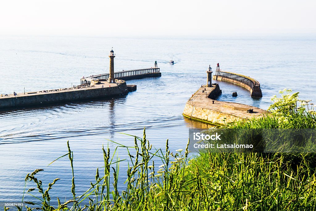 Port of Whitby - Zbiór zdjęć royalty-free (Anglia)