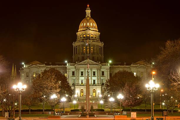 istock Colorado State Capitol at Night 500876440
