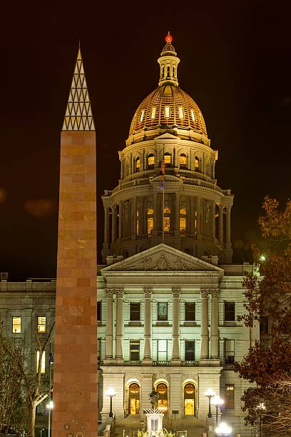 istock Gold Dome and War Memorial 500877370