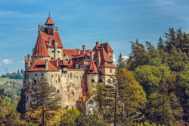 törzburg, rumänien - siebenbürgen stock-fotos und bilder