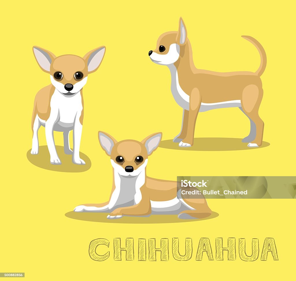 Ilustración de Ilustración Vectorial De Dibujos Animados De Perro Chihuahua  y más Vectores Libres de Derechos de Chihuahua - Perro de pura raza - iStock