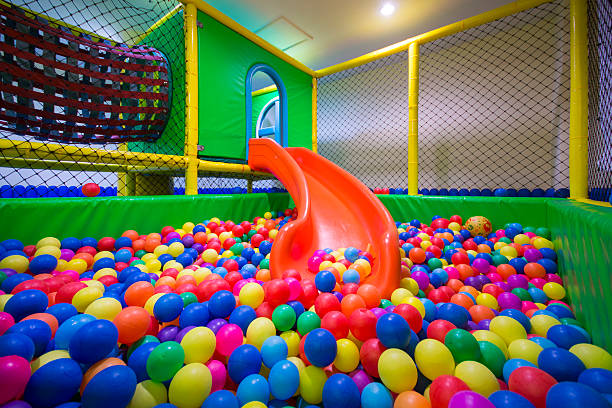 istock play room with colorful balls at hotel 500884776