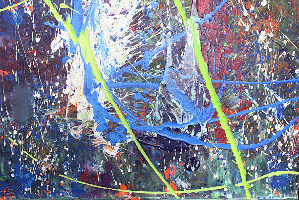 istock Acrylic Background Painting 500885290