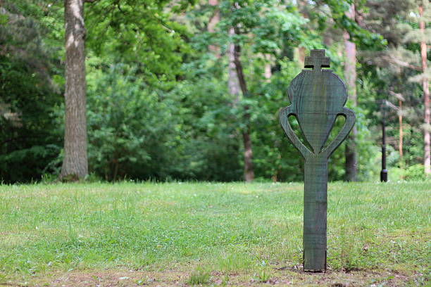 istock Traditional wooden monument 500885861