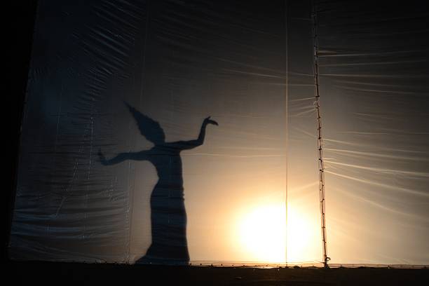 istock silhouette of angel 500888575