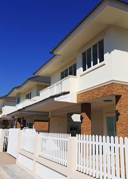 istock Big house modern style with blue sky 500888653