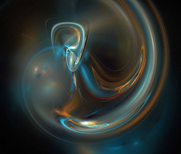 istock Digital Fractal on Black 500890125