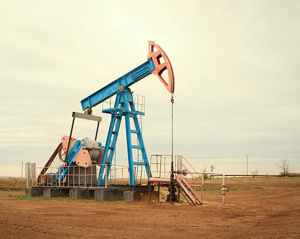 istock Oil pump. industry equipment. 500890579