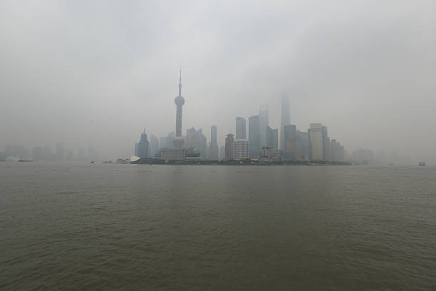 istock shanghai city under haze and smog day 500896712
