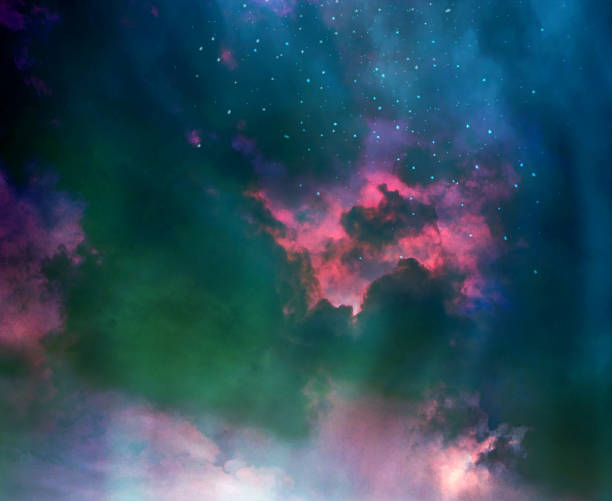 istock Stars in the night sky,nebula and galaxy 500896890