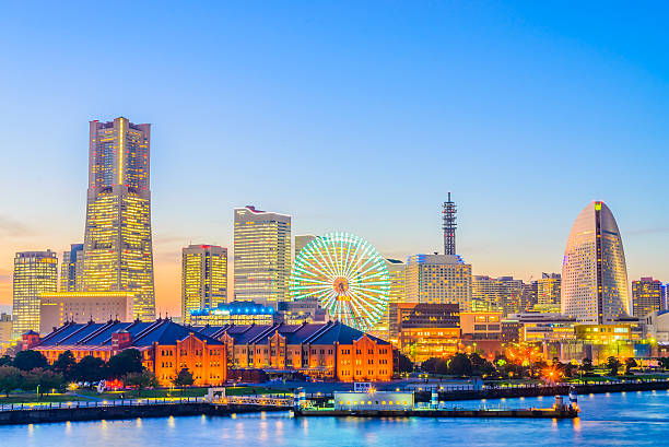 istock Yokohama skyline city 500898260