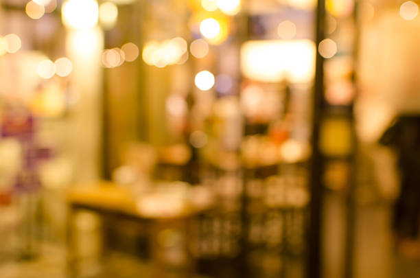 istock Abstract blur Golden bokeh 500900960