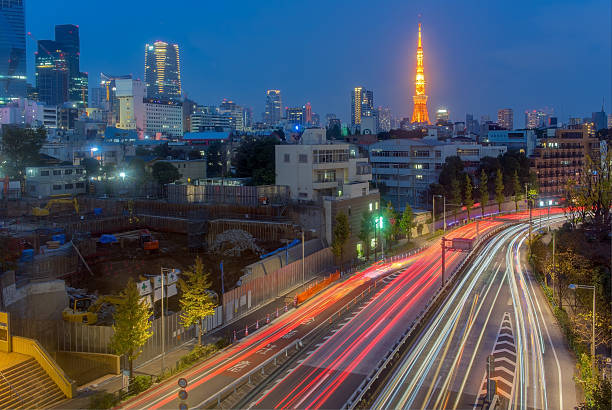 istock City nights scene Tokyo Tower 500907408