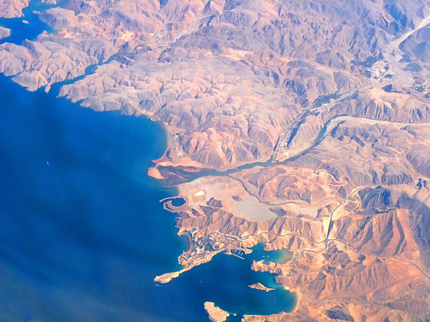 istock Aerial View of Oman Coastline 500909191
