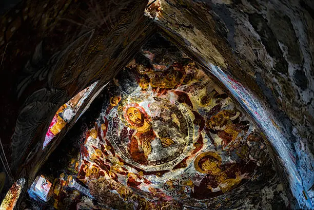 Trabzon provience in Soumela Monastery