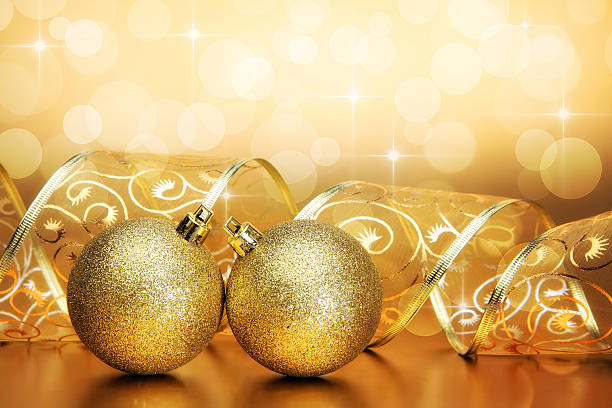 istock Golden Christmas Bauble 500910452