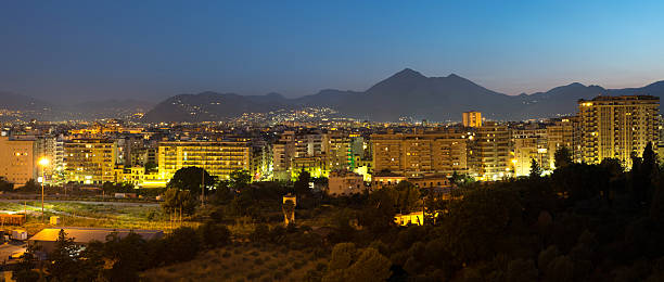 Palermo View of Palermo in Sicily yt stock pictures, royalty-free photos & images