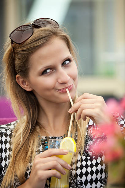 istock Blond Woman Drinking Water 500922557