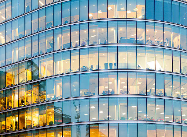 istock Window Skyscraper Business Office, Corporate building in London, England, UK 500925421